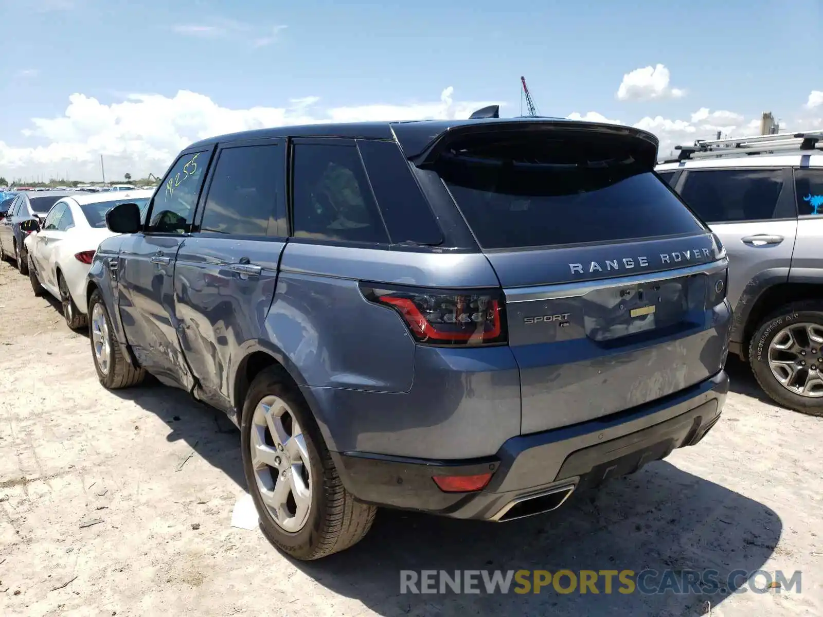 3 Photograph of a damaged car SALWR2SUXLA879543 LAND ROVER RANGEROVER 2020