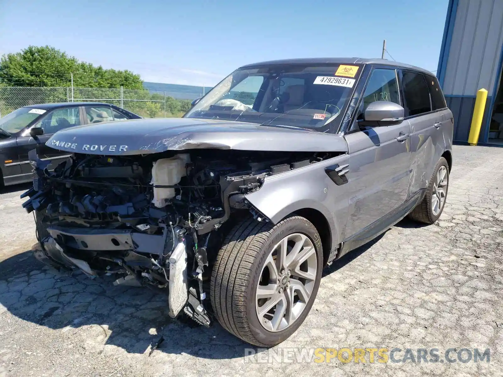 2 Photograph of a damaged car SALWR2SUXLA884600 LAND ROVER RANGEROVER 2020