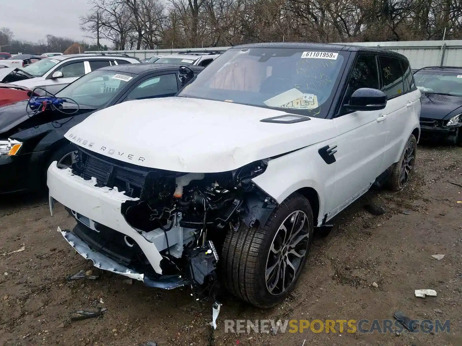 2 Photograph of a damaged car SALWR2SUXLA887805 LAND ROVER RANGEROVER 2020