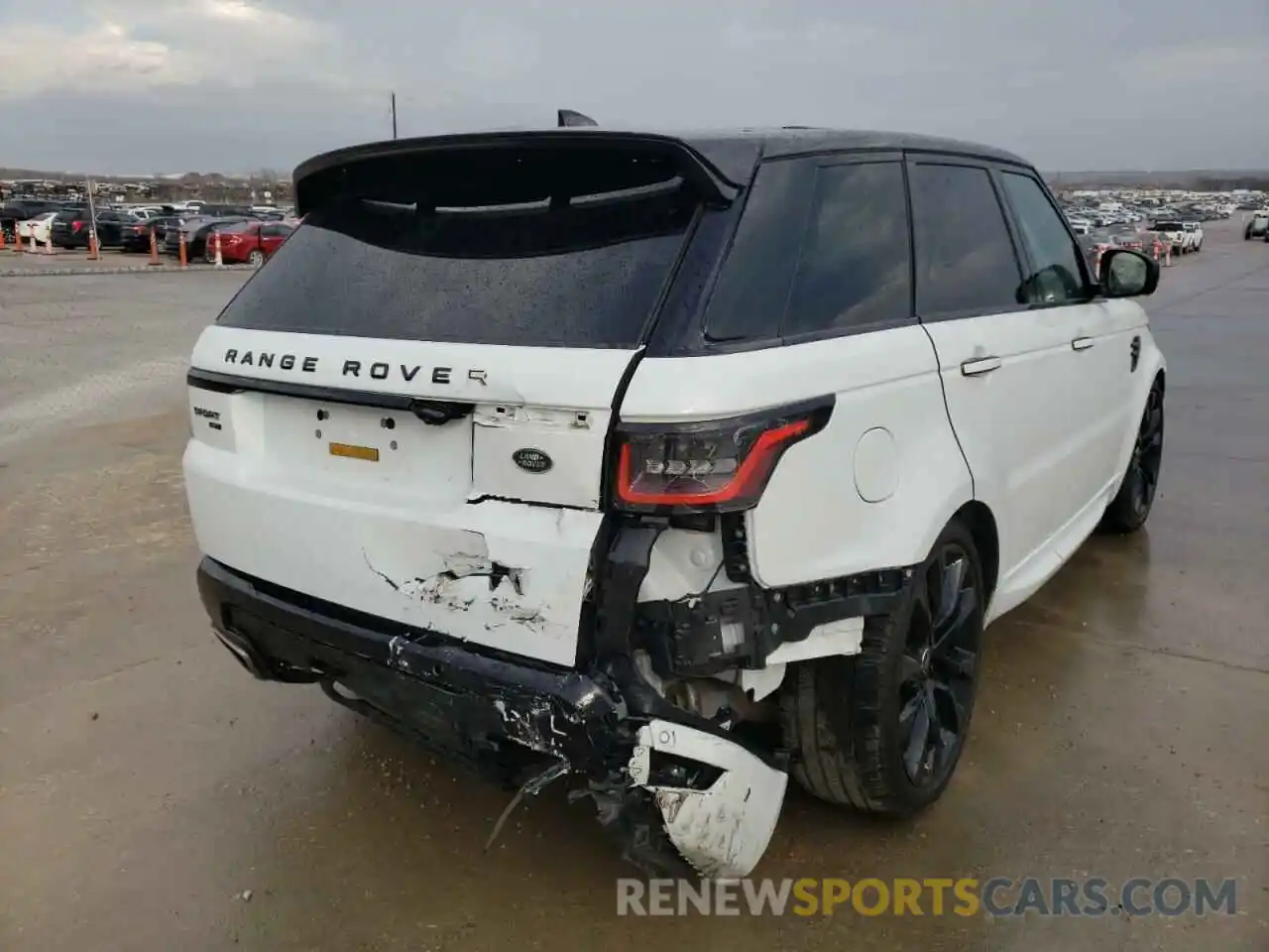 4 Photograph of a damaged car SALWS2RU0LA709864 LAND ROVER RANGEROVER 2020