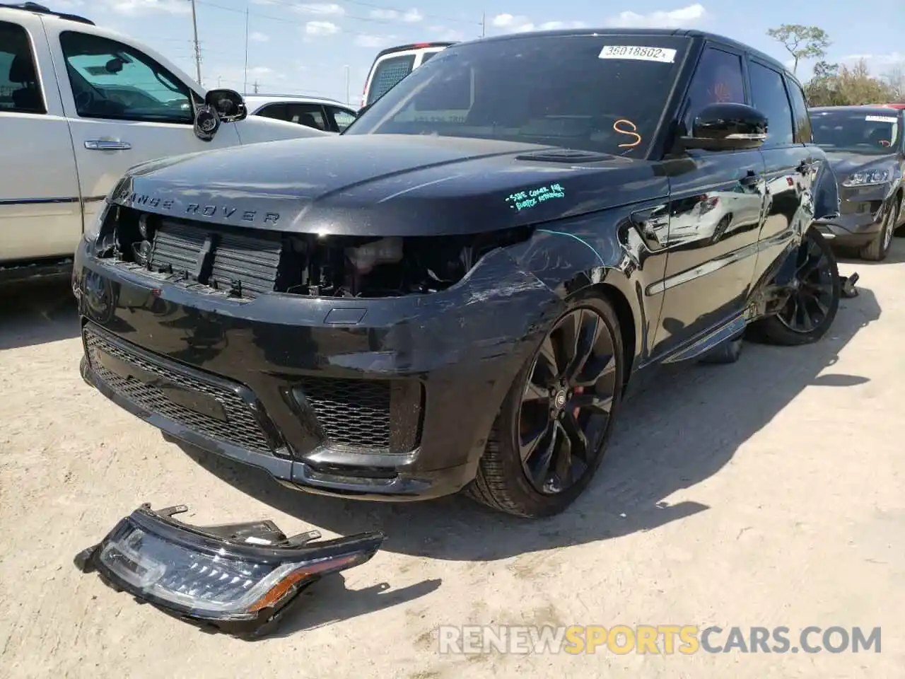 2 Photograph of a damaged car SALWS2RU1LA889078 LAND ROVER RANGEROVER 2020