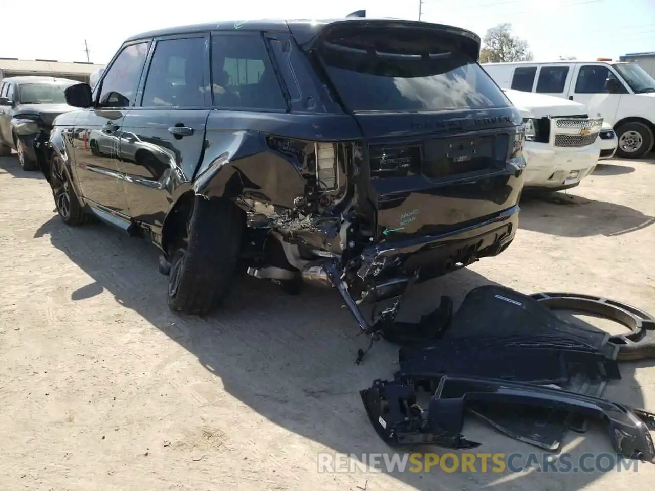 3 Photograph of a damaged car SALWS2RU1LA889078 LAND ROVER RANGEROVER 2020