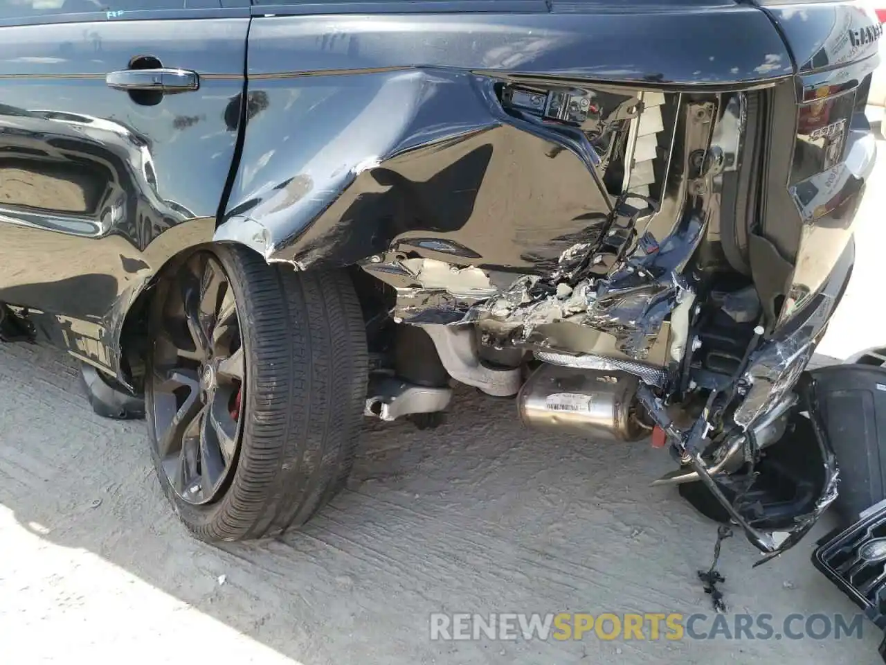 9 Photograph of a damaged car SALWS2RU1LA889078 LAND ROVER RANGEROVER 2020