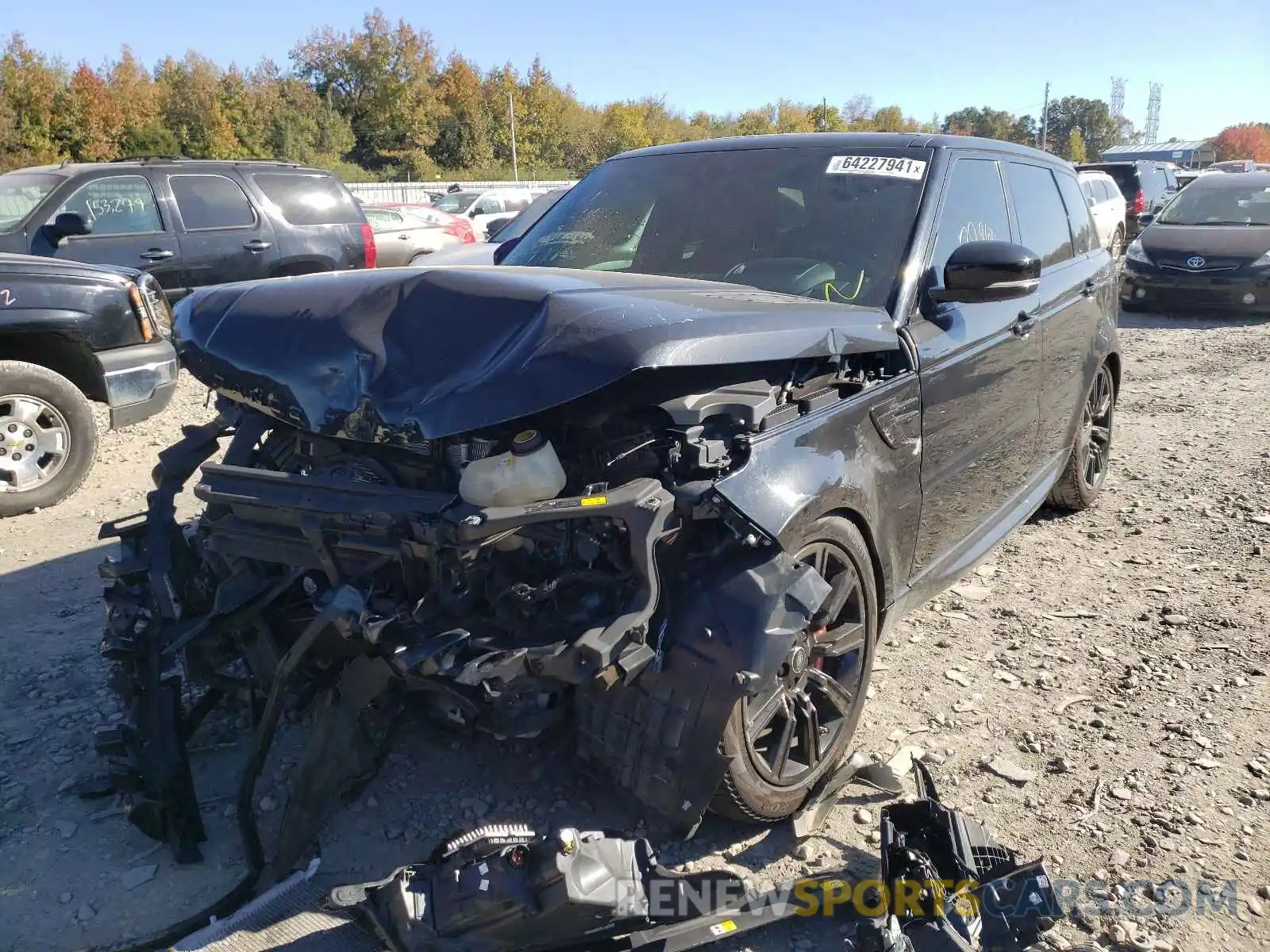 2 Photograph of a damaged car SALWS2RU2LA889087 LAND ROVER RANGEROVER 2020