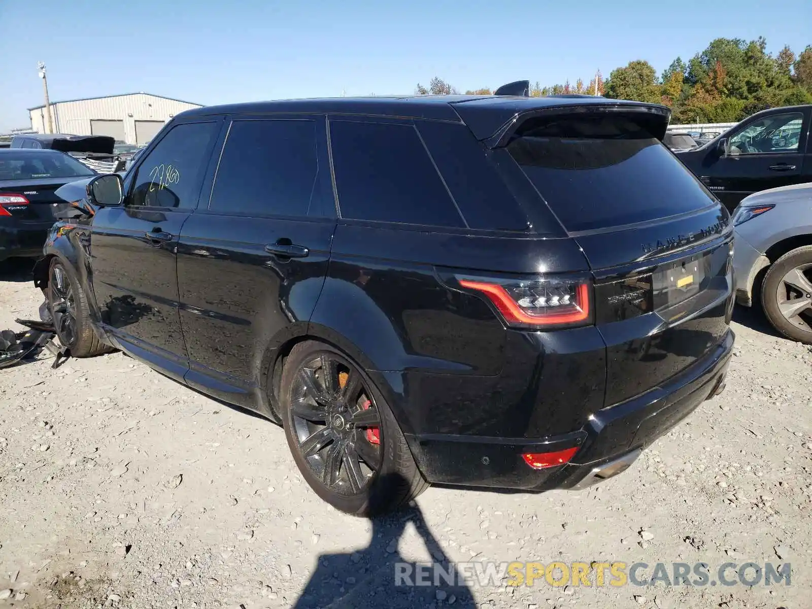 3 Photograph of a damaged car SALWS2RU2LA889087 LAND ROVER RANGEROVER 2020