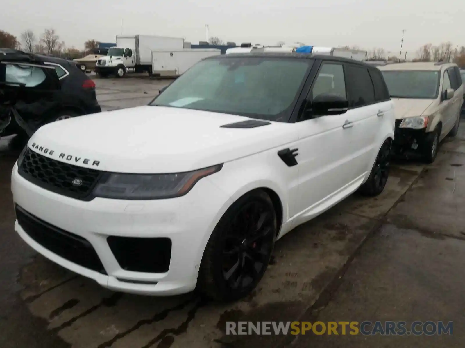 2 Фотография поврежденного автомобиля SALWS2RU3LA718672 LAND ROVER RANGEROVER 2020