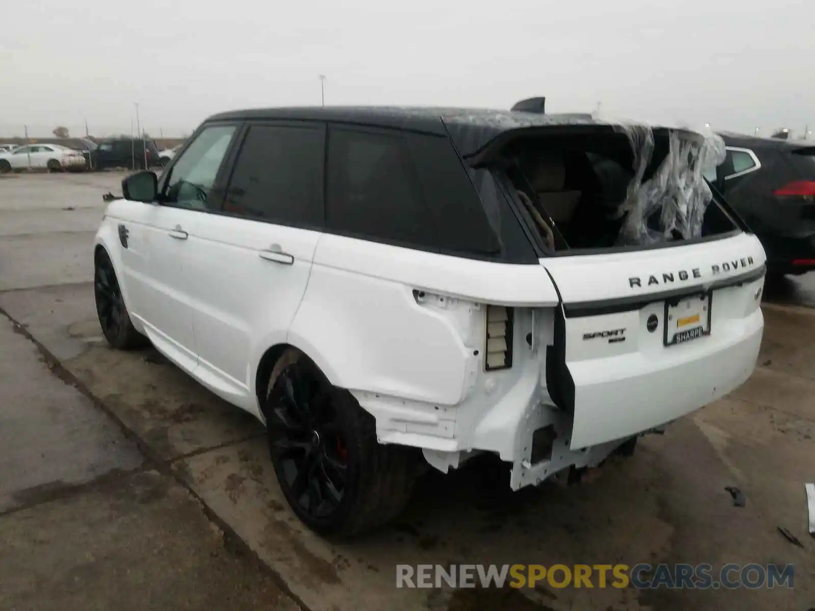 3 Фотография поврежденного автомобиля SALWS2RU3LA718672 LAND ROVER RANGEROVER 2020