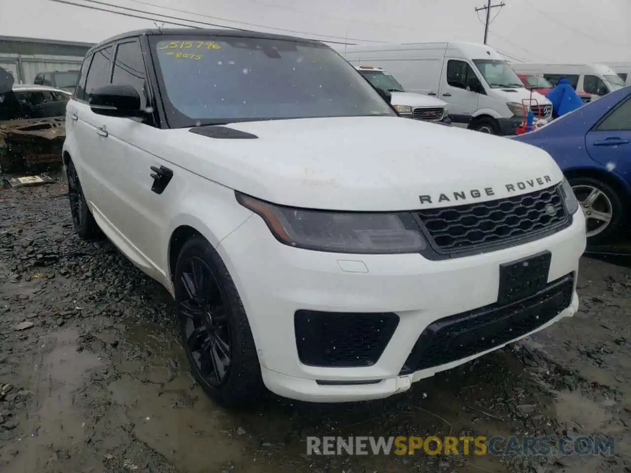 1 Photograph of a damaged car SALWS2RU5LA880092 LAND ROVER RANGEROVER 2020