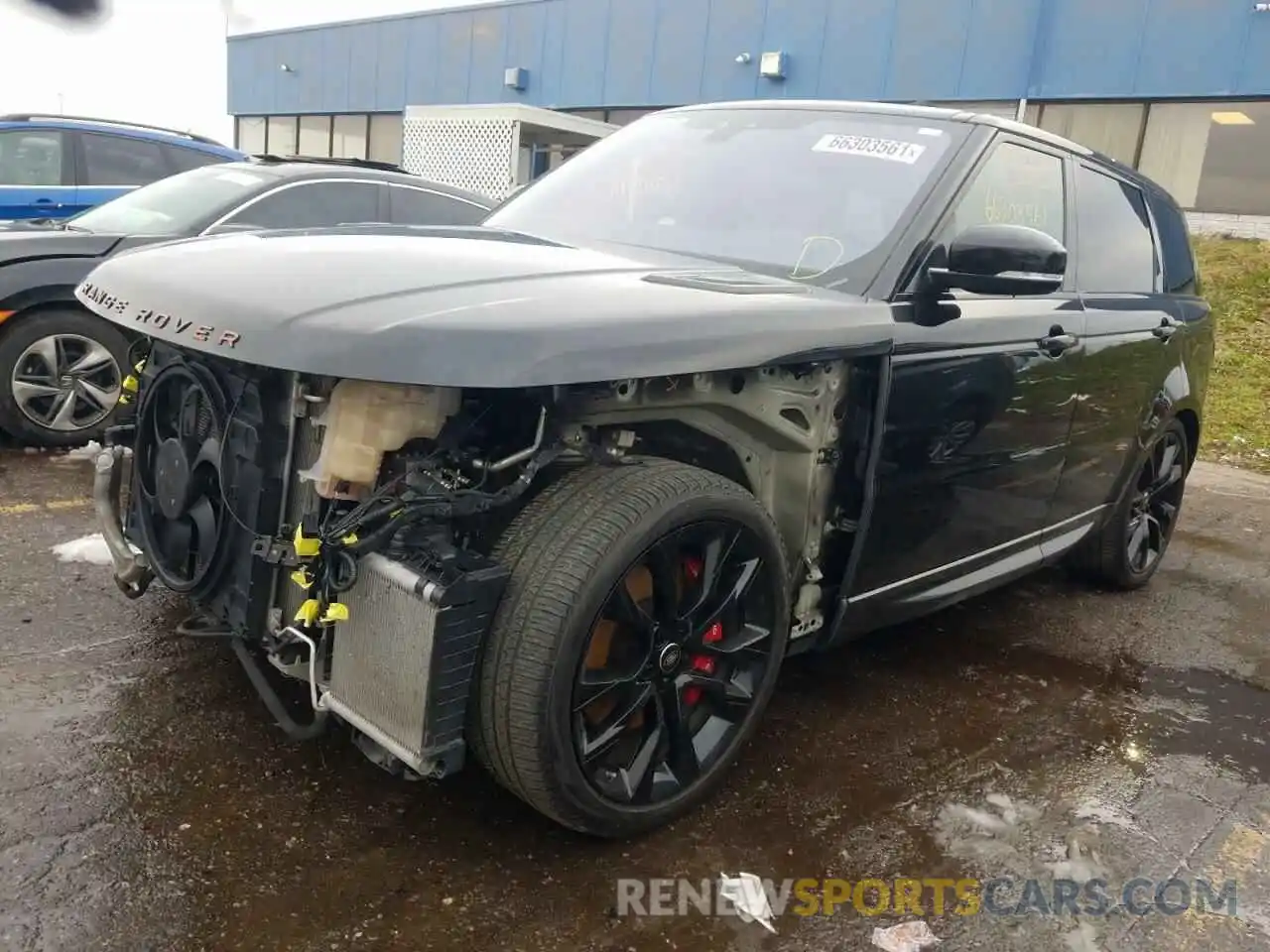 2 Photograph of a damaged car SALWS2RU5LA898124 LAND ROVER RANGEROVER 2020