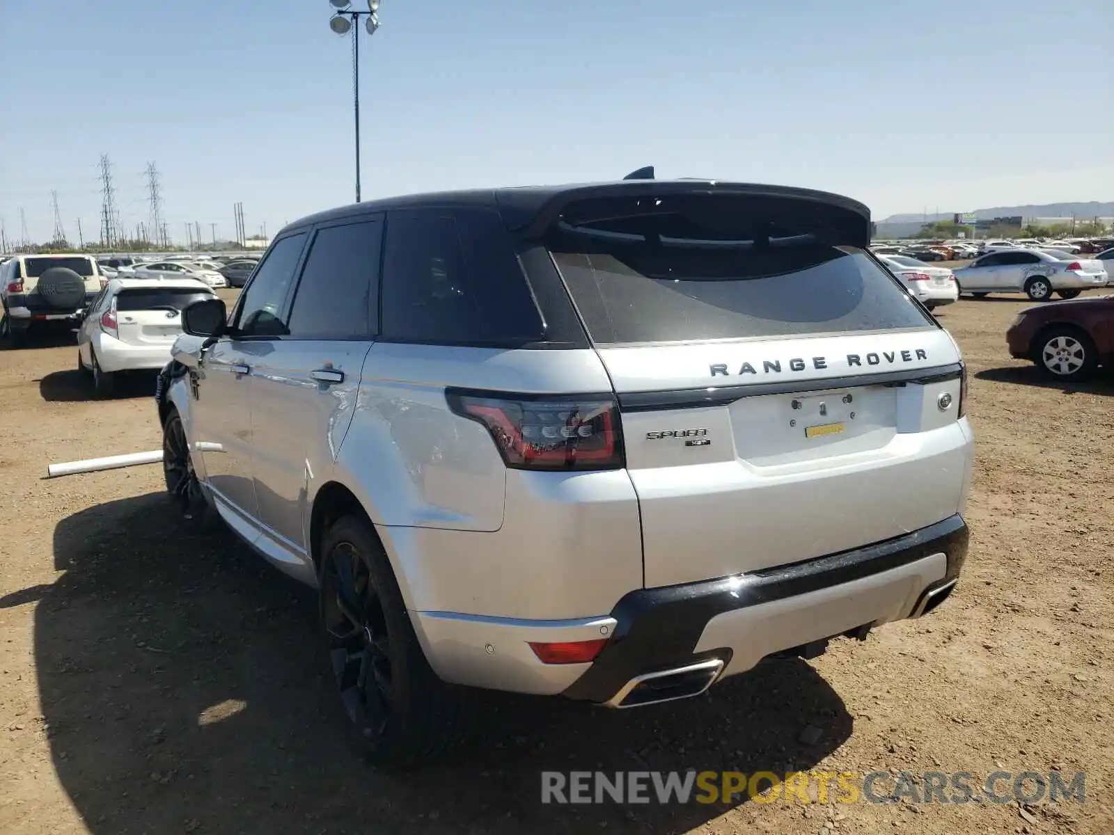 3 Photograph of a damaged car SALWS2RU6LA724160 LAND ROVER RANGEROVER 2020