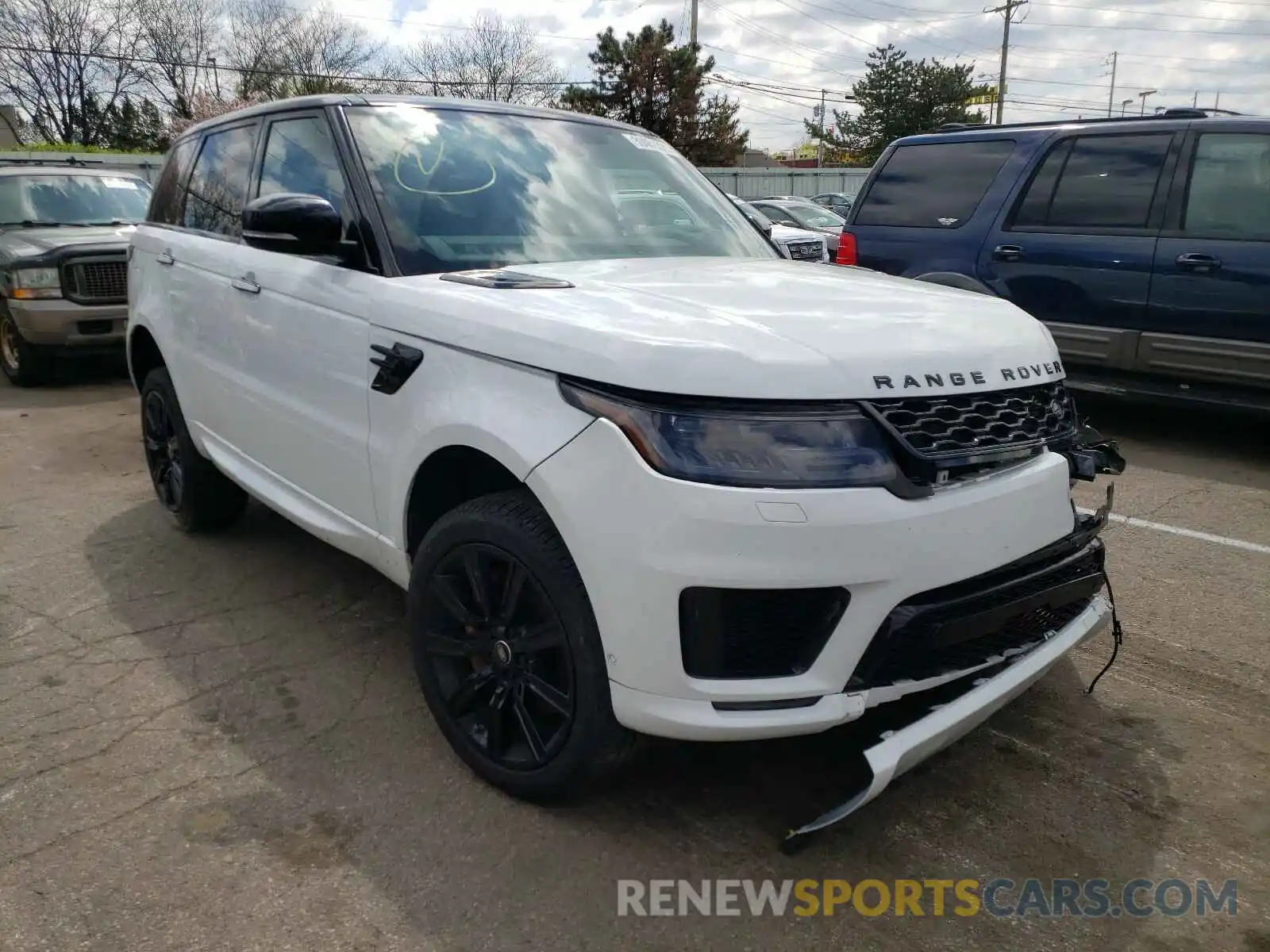 1 Photograph of a damaged car SALWS2RU7LA701678 LAND ROVER RANGEROVER 2020