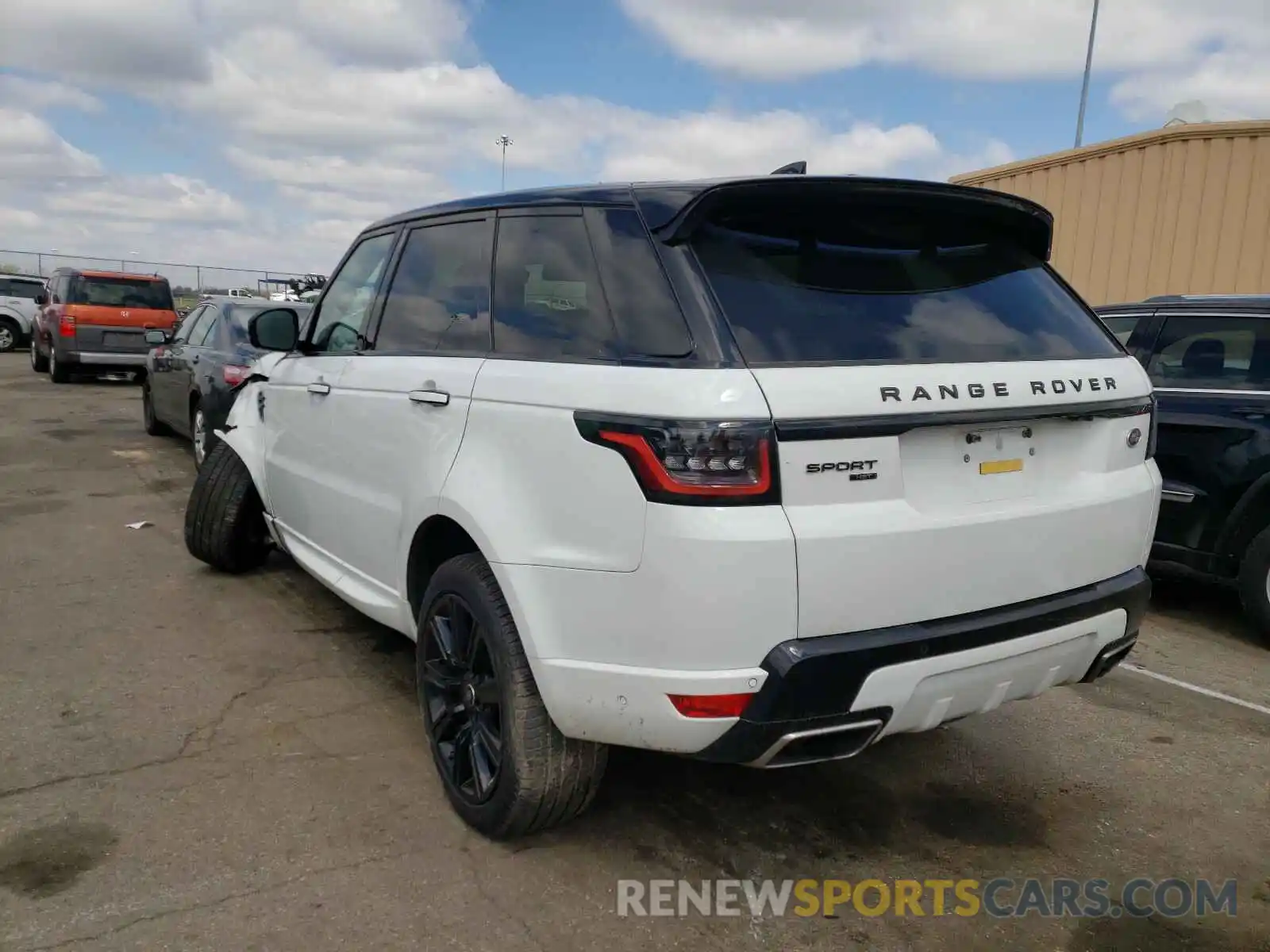 3 Photograph of a damaged car SALWS2RU7LA701678 LAND ROVER RANGEROVER 2020