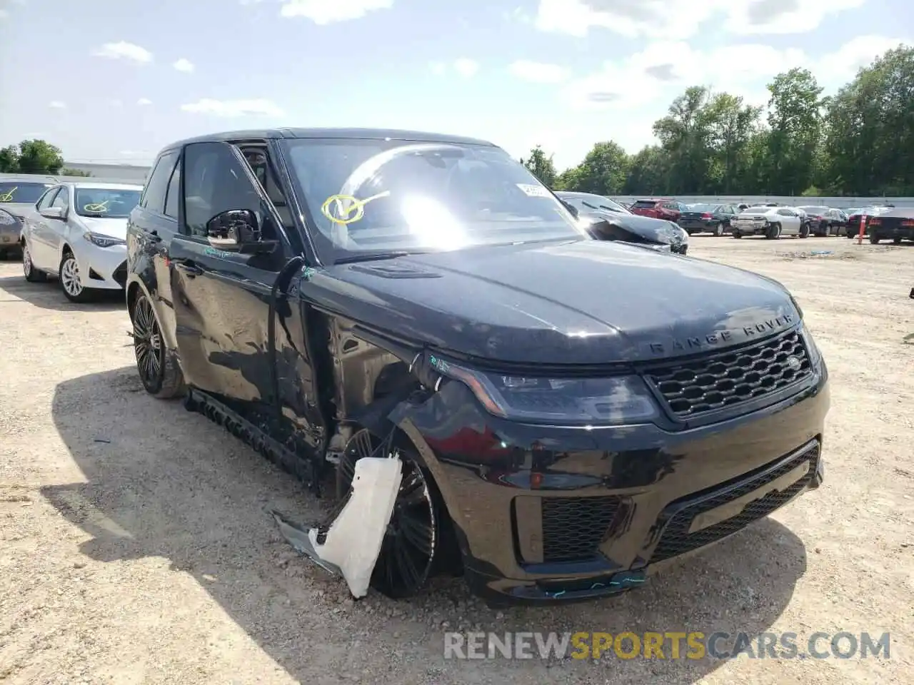 1 Photograph of a damaged car SALWS2RU7LA722031 LAND ROVER RANGEROVER 2020