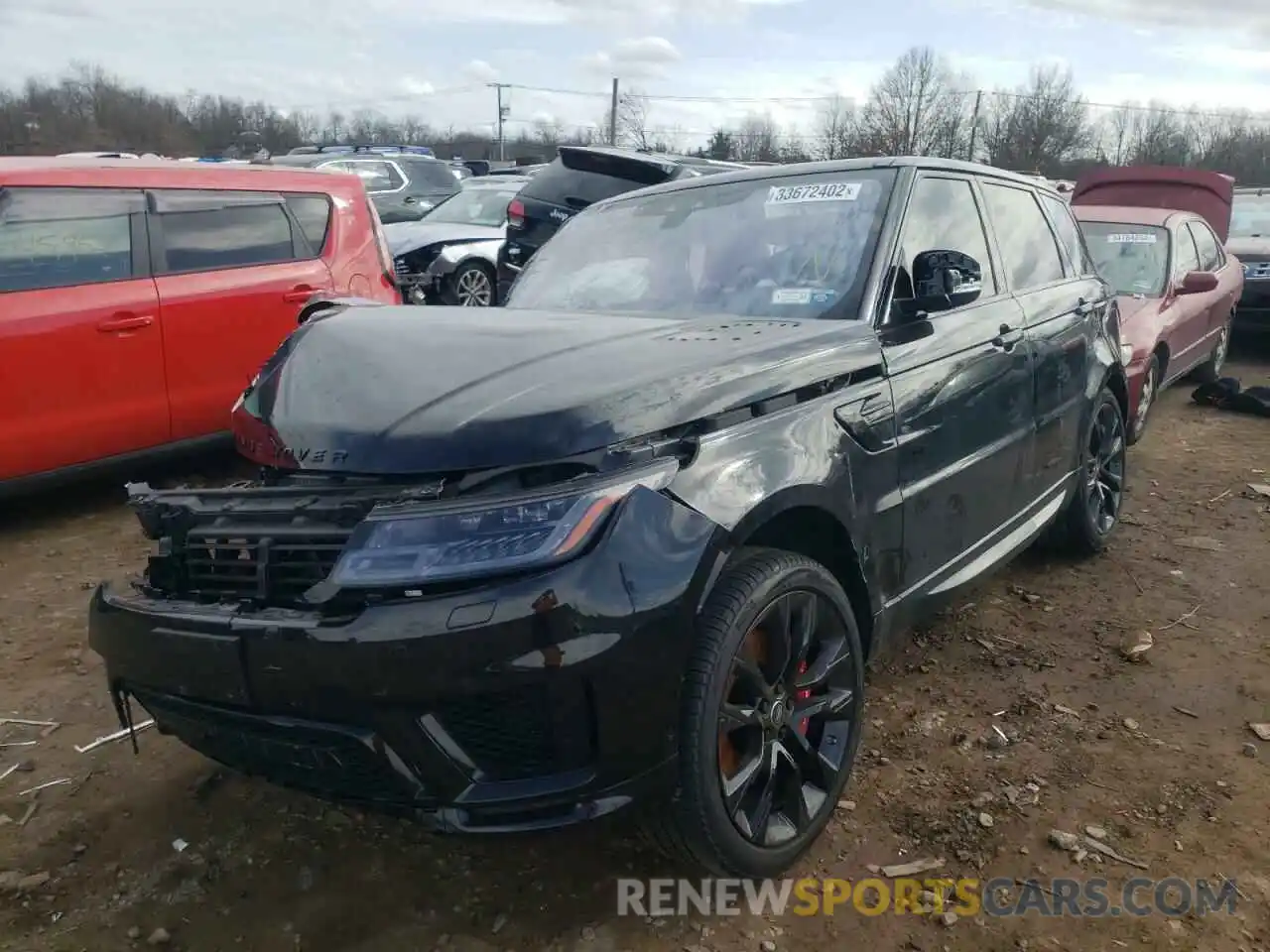 2 Photograph of a damaged car SALWS2RU8LA715900 LAND ROVER RANGEROVER 2020