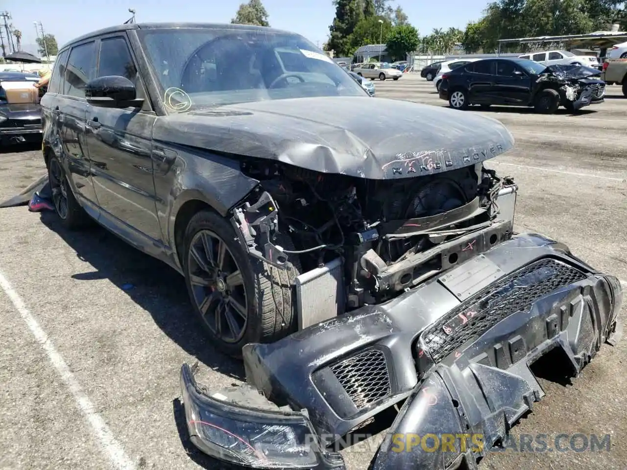 1 Photograph of a damaged car SALWS2RU8LA720112 LAND ROVER RANGEROVER 2020