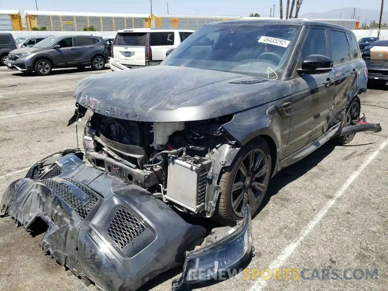 2 Photograph of a damaged car SALWS2RU8LA720112 LAND ROVER RANGEROVER 2020