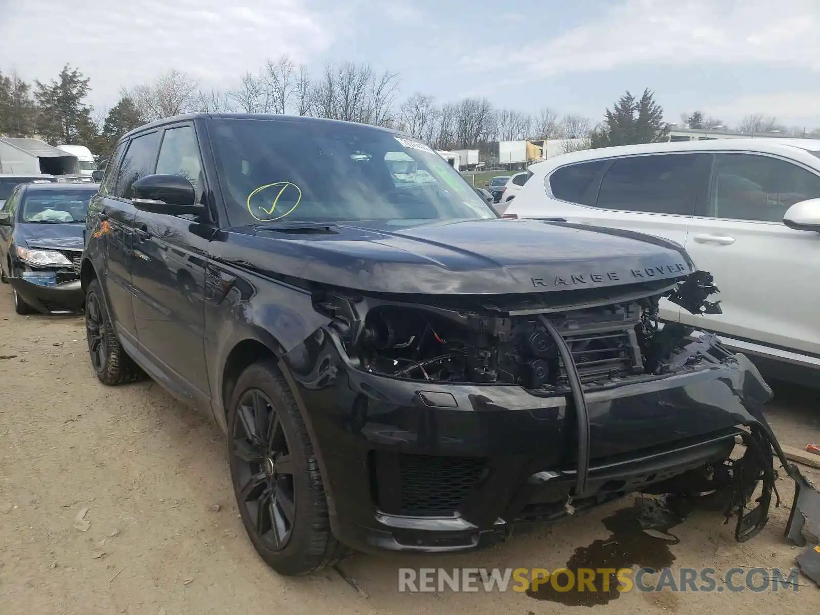 1 Photograph of a damaged car SALWS2RU8LA891913 LAND ROVER RANGEROVER 2020