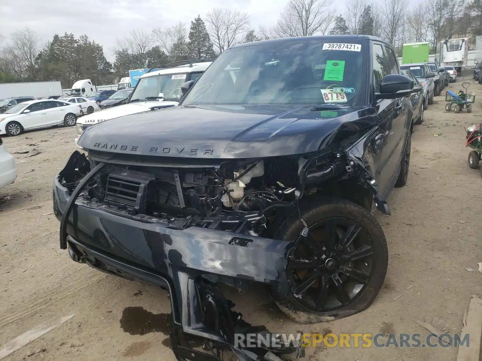 2 Photograph of a damaged car SALWS2RU8LA891913 LAND ROVER RANGEROVER 2020