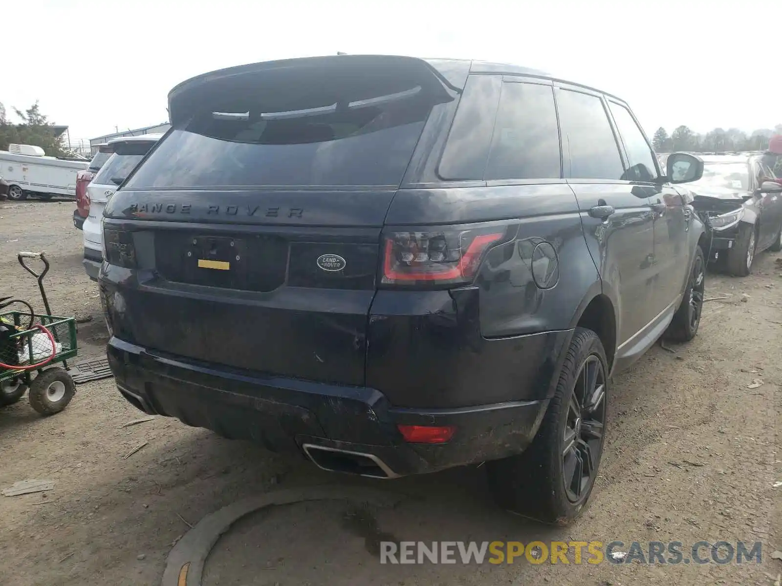 4 Photograph of a damaged car SALWS2RU8LA891913 LAND ROVER RANGEROVER 2020