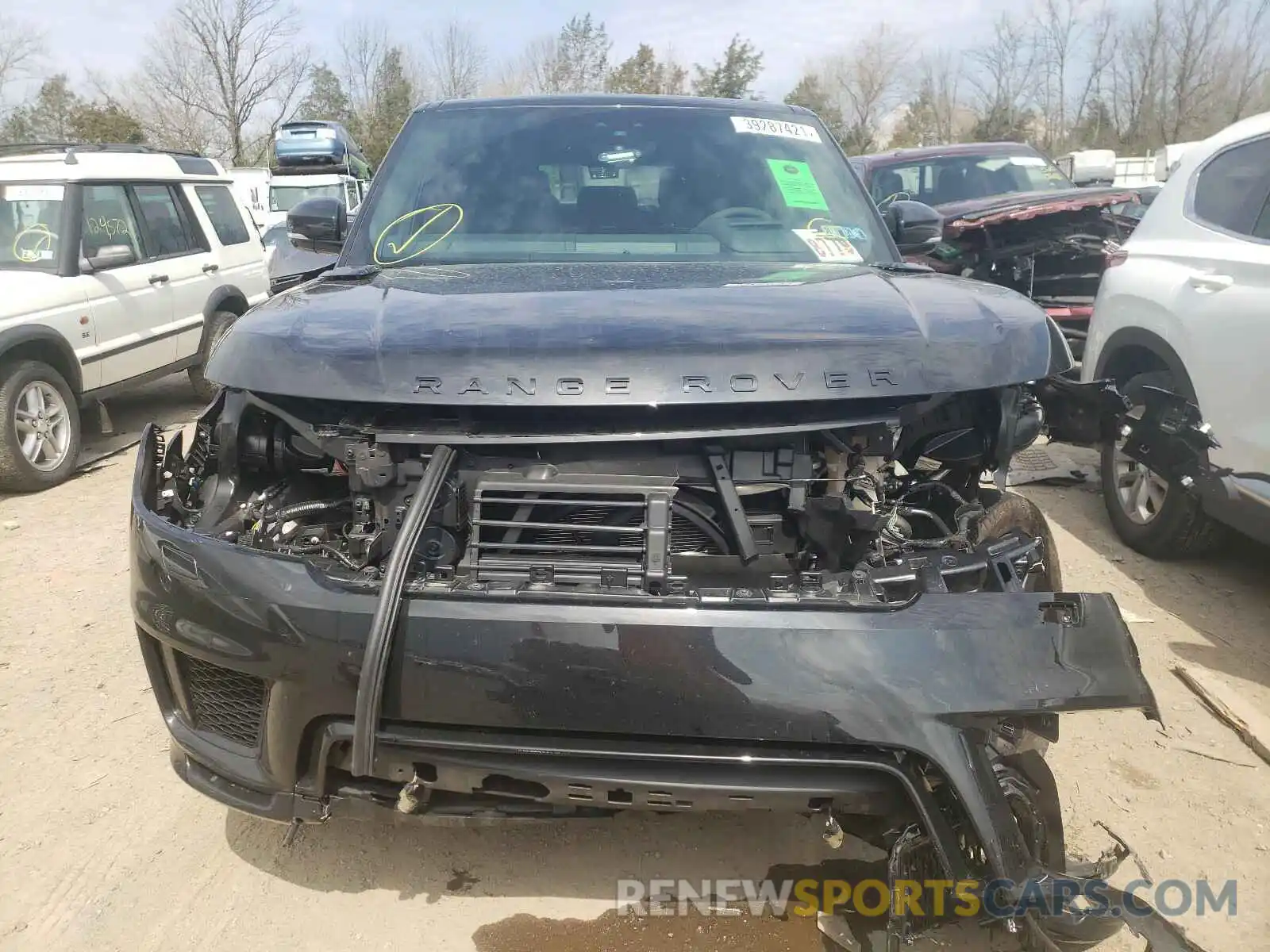 9 Photograph of a damaged car SALWS2RU8LA891913 LAND ROVER RANGEROVER 2020