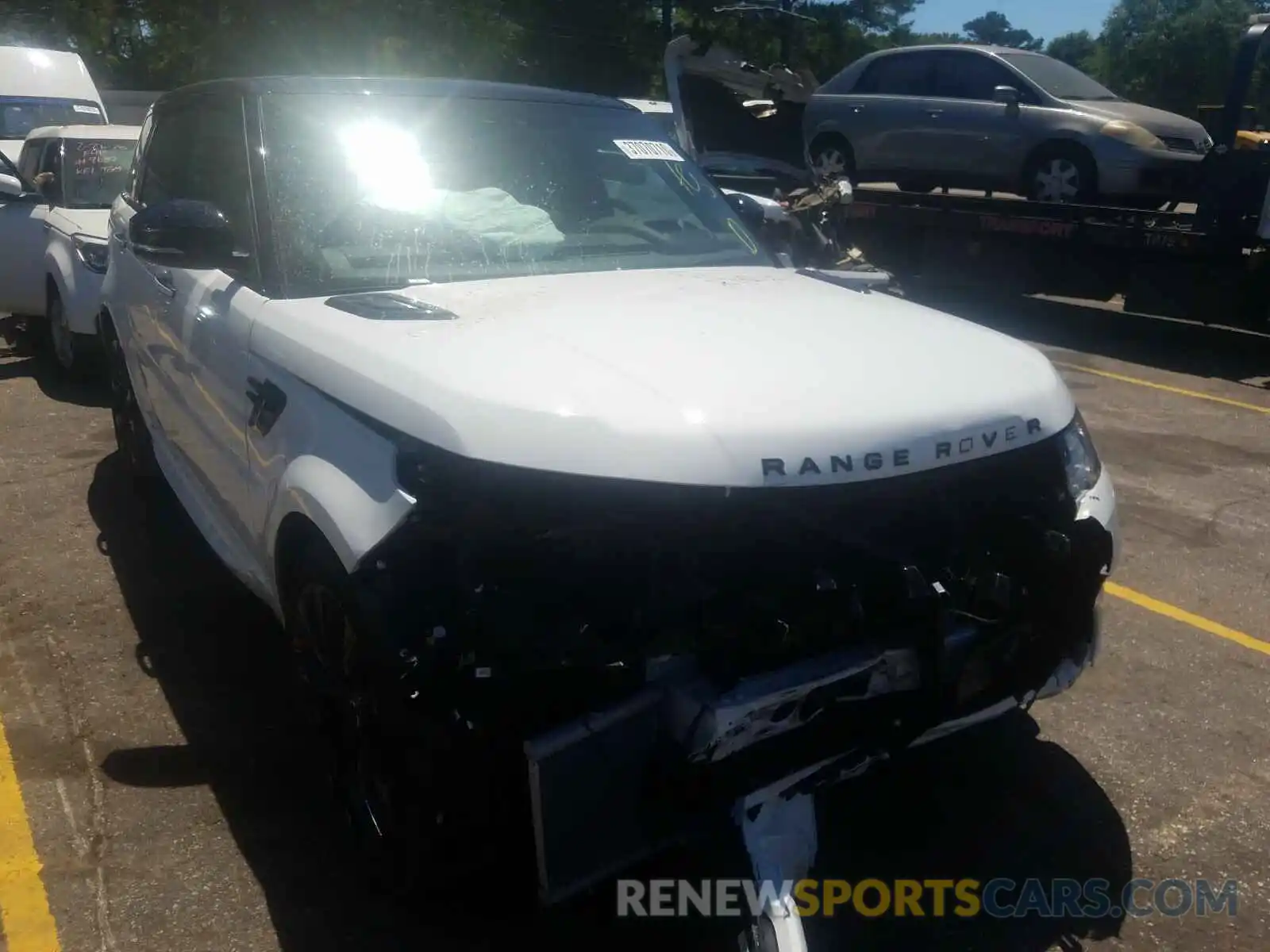 1 Photograph of a damaged car SALWS2RU8LA892527 LAND ROVER RANGEROVER 2020