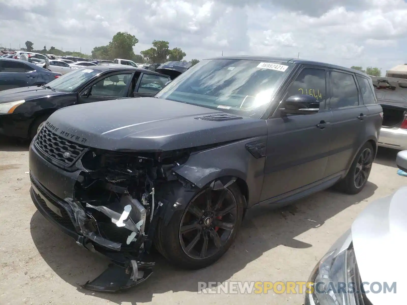 2 Photograph of a damaged car SALWS2RU8LA895556 LAND ROVER RANGEROVER 2020