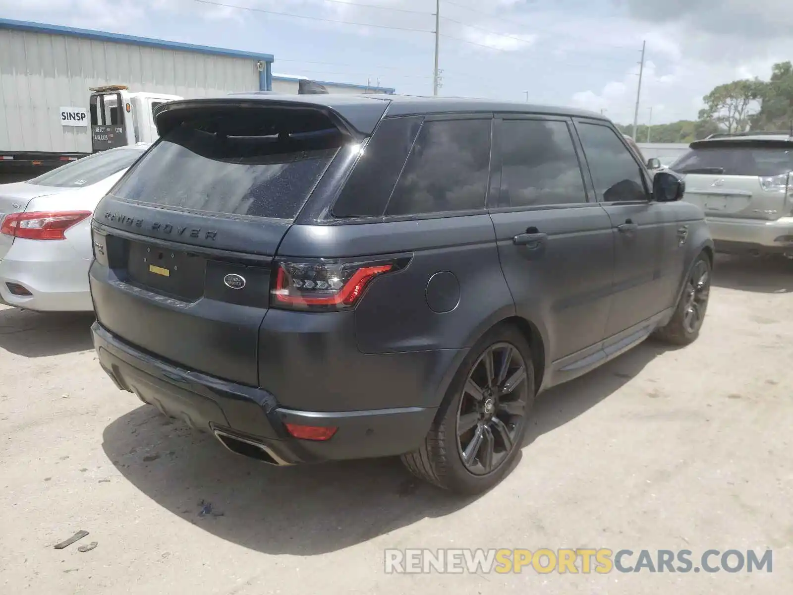 4 Photograph of a damaged car SALWS2RU8LA895556 LAND ROVER RANGEROVER 2020