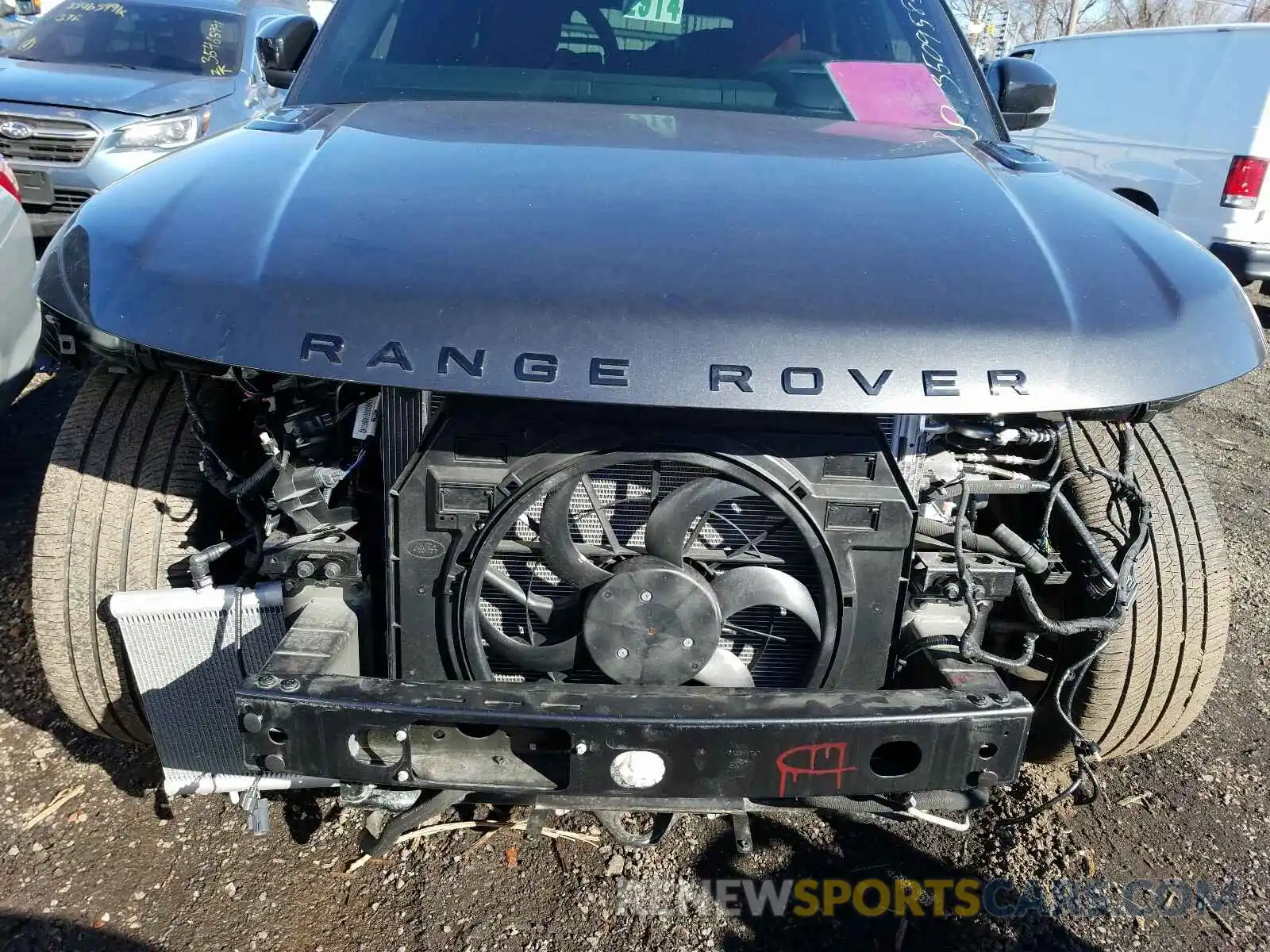 9 Фотография поврежденного автомобиля SALWS2RU9LA725450 LAND ROVER RANGEROVER 2020