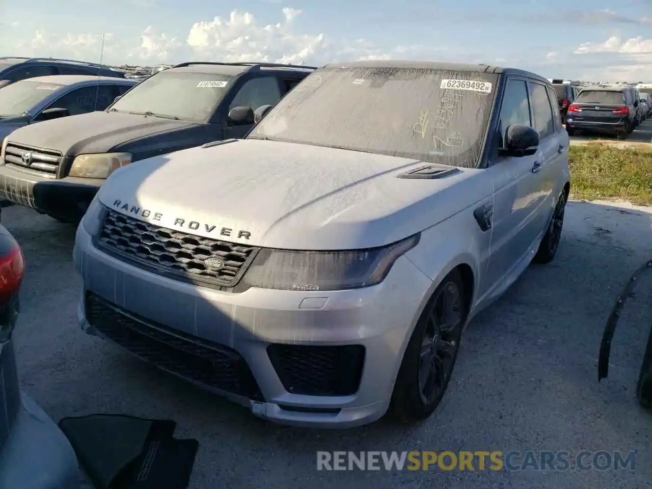 2 Фотография поврежденного автомобиля SALWS2RU9LA889569 LAND ROVER RANGEROVER 2020