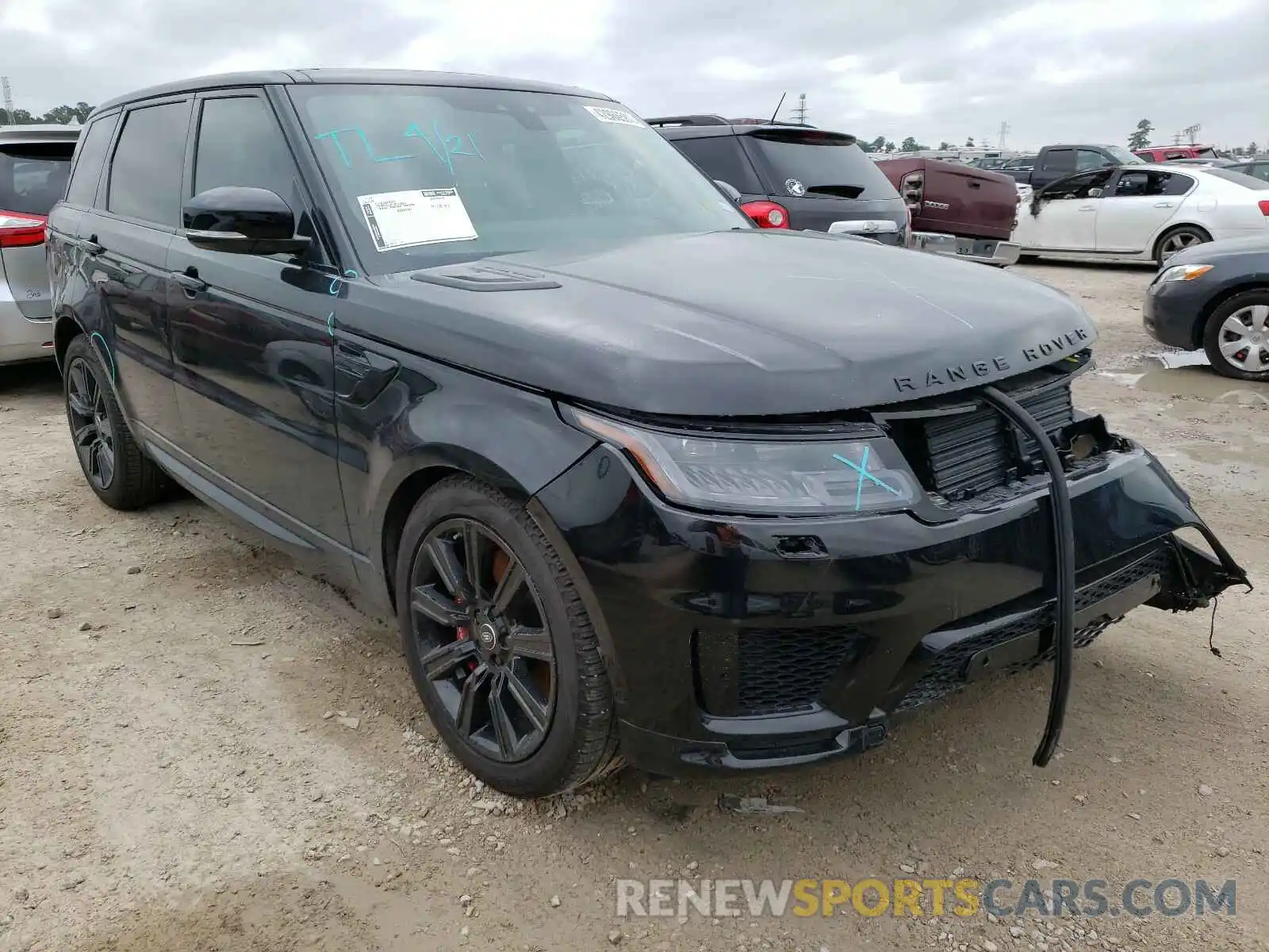 1 Photograph of a damaged car SALWS2RUXLA729619 LAND ROVER RANGEROVER 2020