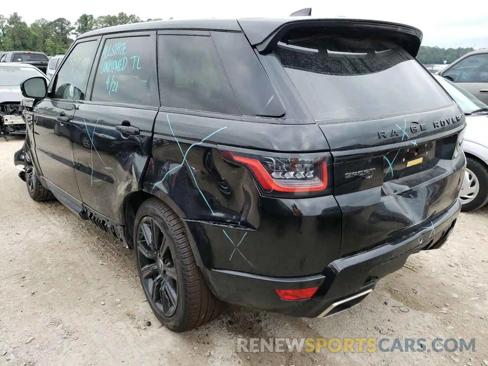 3 Photograph of a damaged car SALWS2RUXLA729619 LAND ROVER RANGEROVER 2020