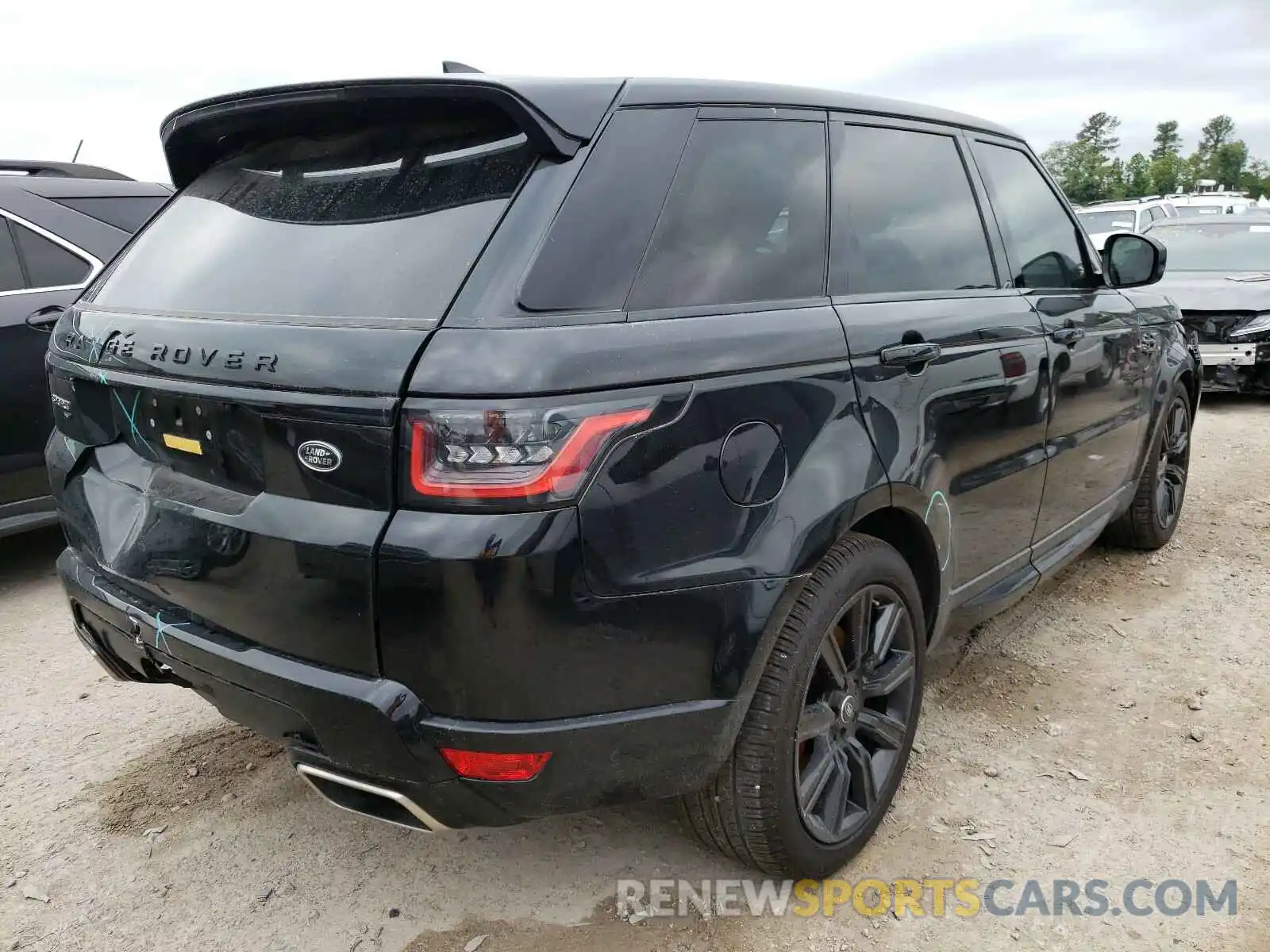 4 Photograph of a damaged car SALWS2RUXLA729619 LAND ROVER RANGEROVER 2020