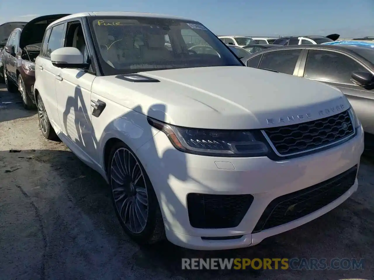 1 Photograph of a damaged car SALWV2SE9LA729489 LAND ROVER RANGEROVER 2020