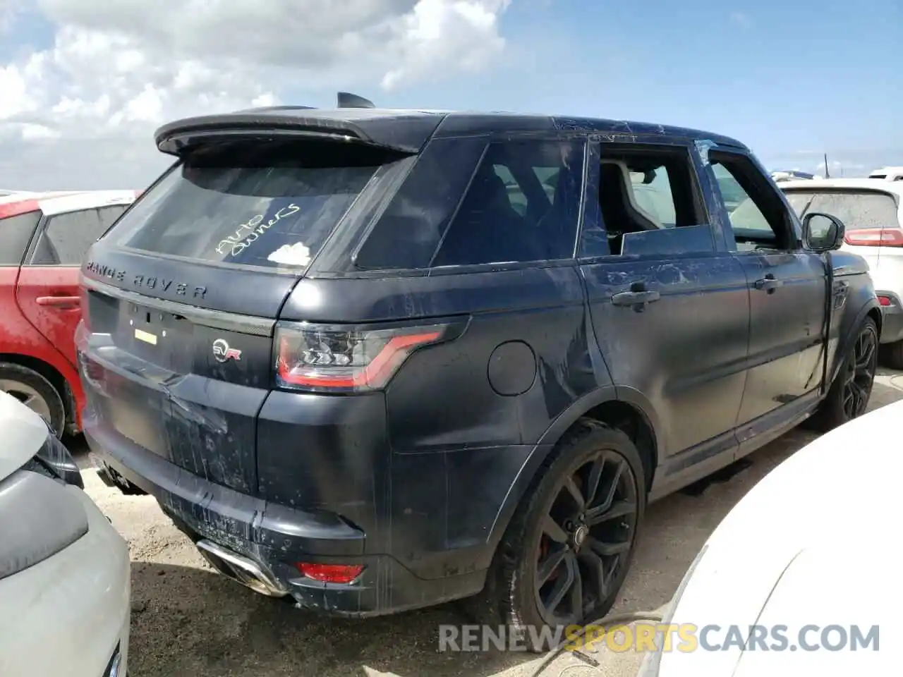 4 Photograph of a damaged car SALWZ2RE2LA707599 LAND ROVER RANGEROVER 2020