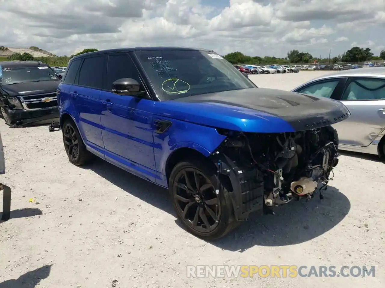 1 Photograph of a damaged car SALWZ2RE3LA740529 LAND ROVER RANGEROVER 2020