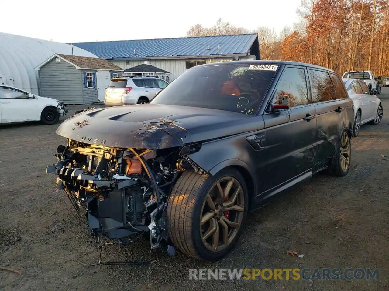 2 Photograph of a damaged car SALWZ2RE4LA748476 LAND ROVER RANGEROVER 2020