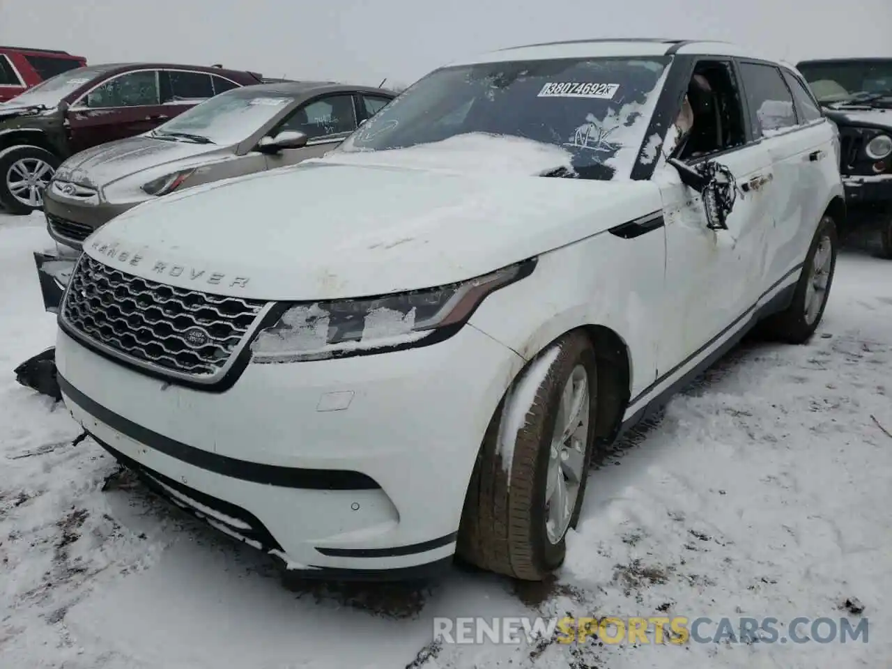 2 Photograph of a damaged car SALYB2EX1LA258551 LAND ROVER RANGEROVER 2020