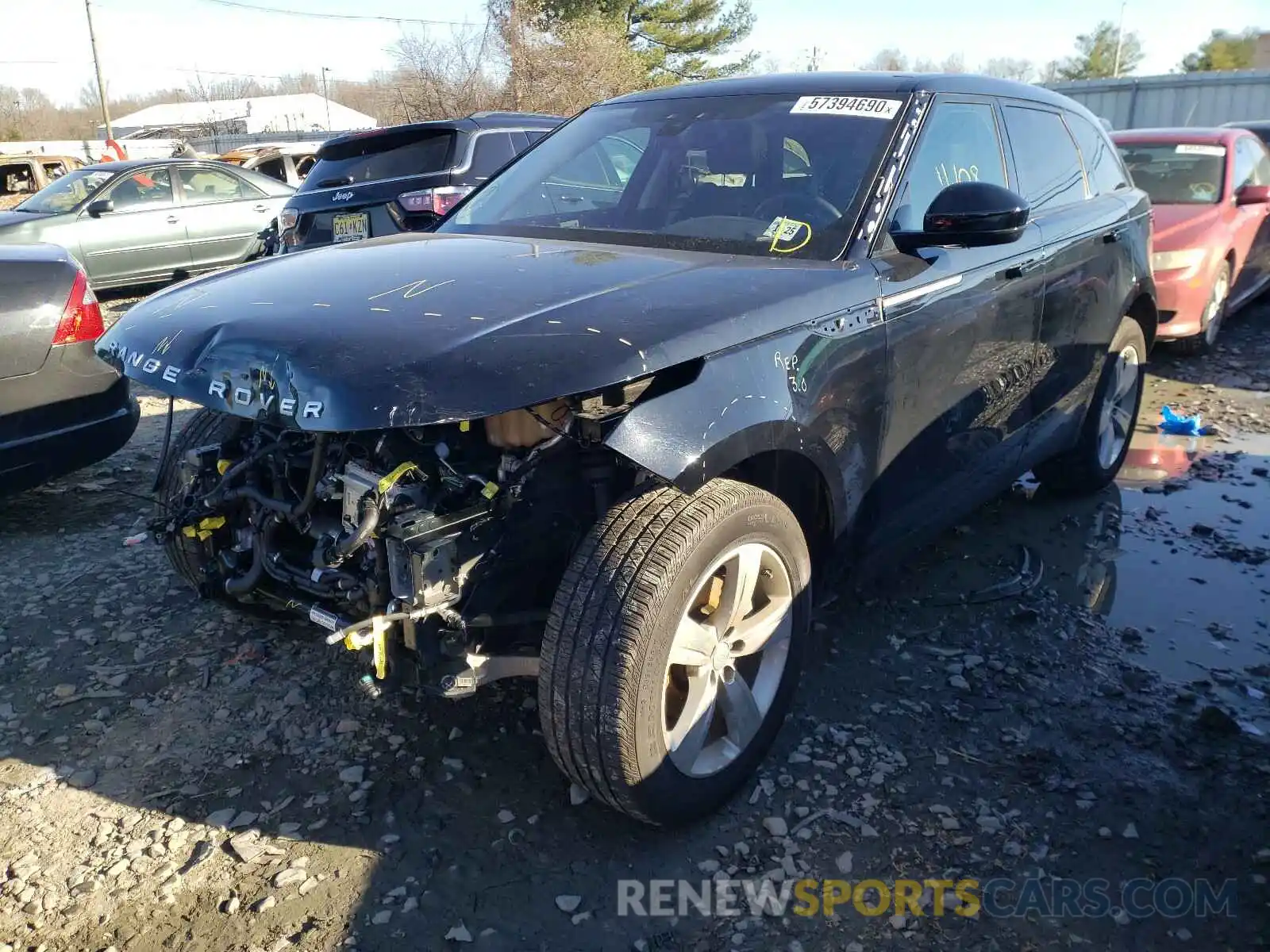 2 Photograph of a damaged car SALYB2EX1LA264883 LAND ROVER RANGEROVER 2020