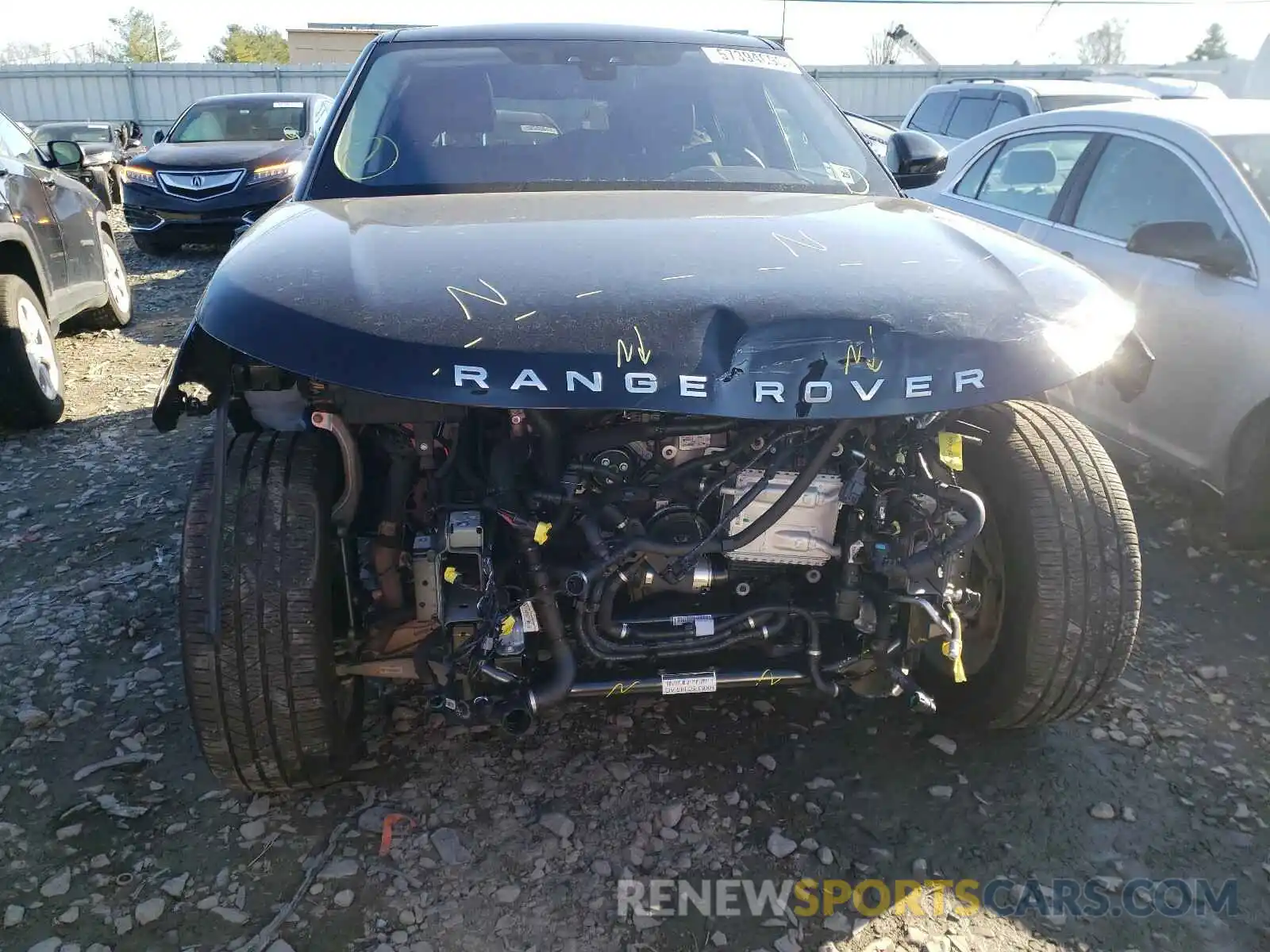 9 Photograph of a damaged car SALYB2EX1LA264883 LAND ROVER RANGEROVER 2020