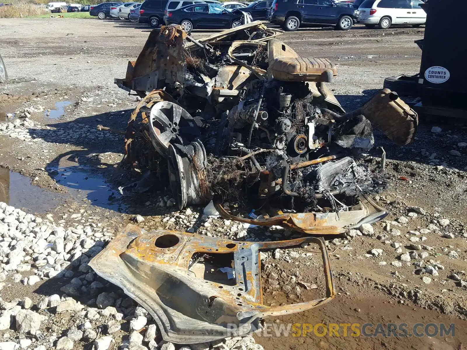 1 Photograph of a damaged car SALYB2EX2LA252029 LAND ROVER RANGEROVER 2020