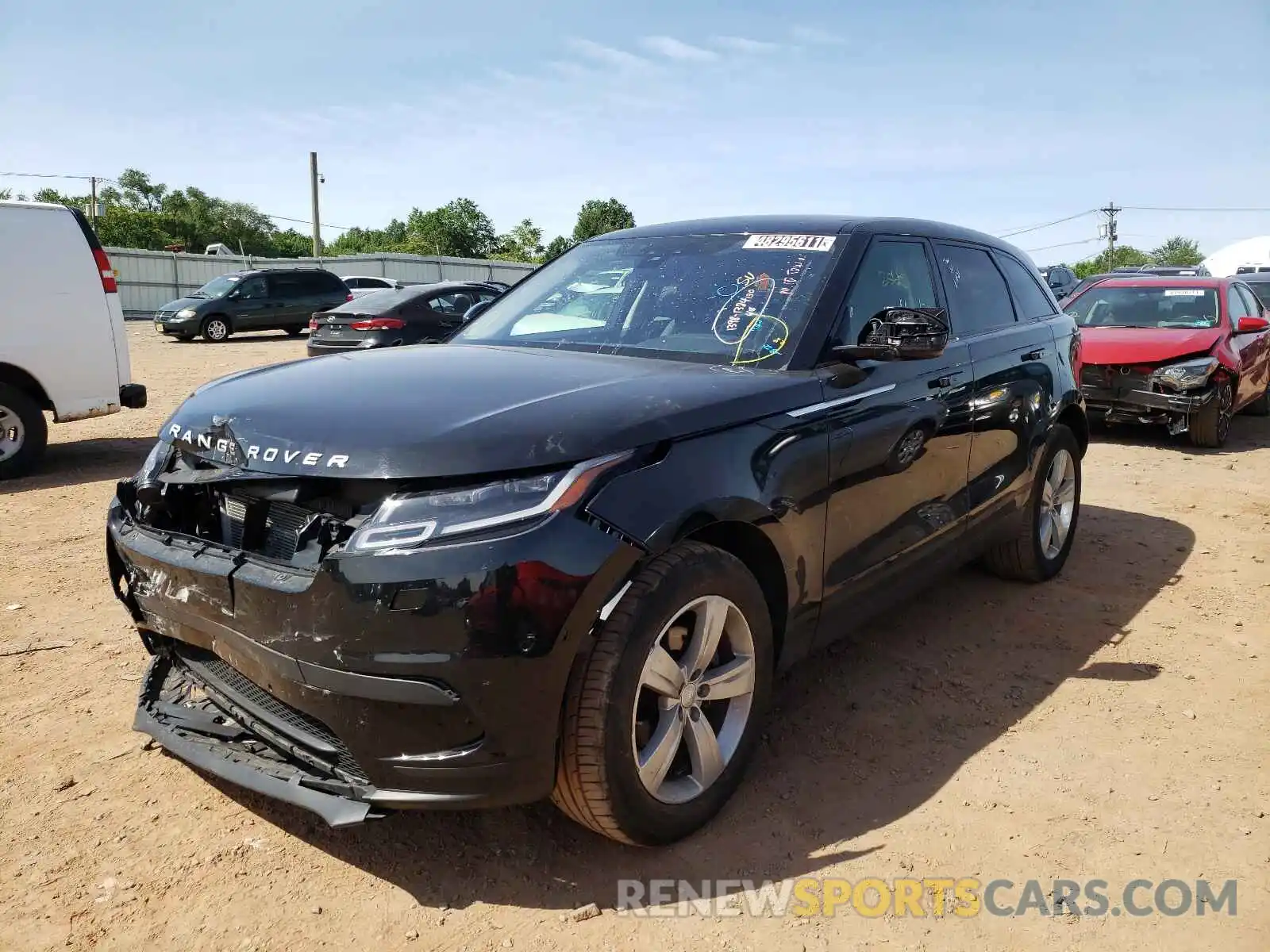 2 Photograph of a damaged car SALYB2EX2LA265301 LAND ROVER RANGEROVER 2020