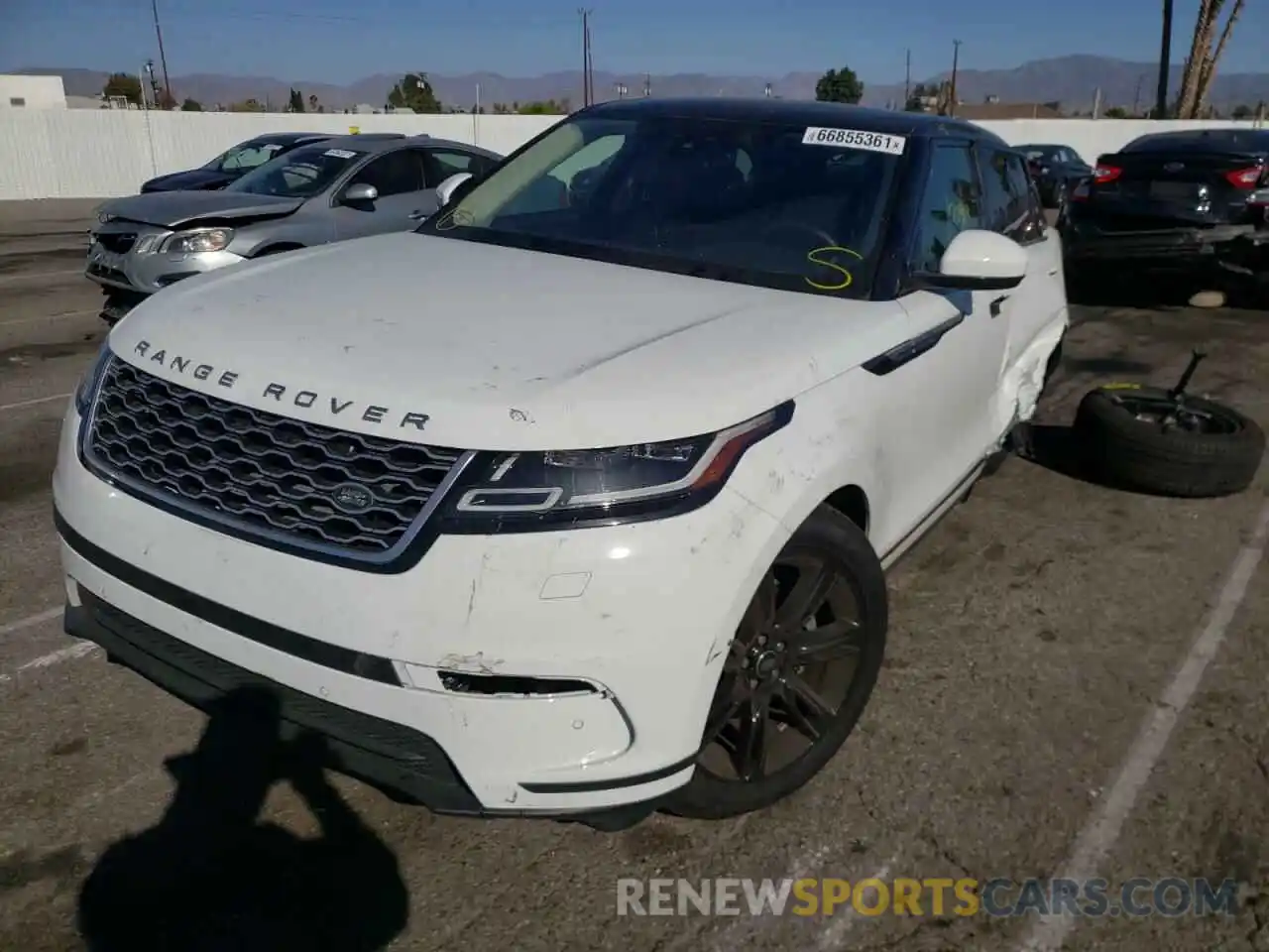 2 Photograph of a damaged car SALYB2EX2LA290330 LAND ROVER RANGEROVER 2020