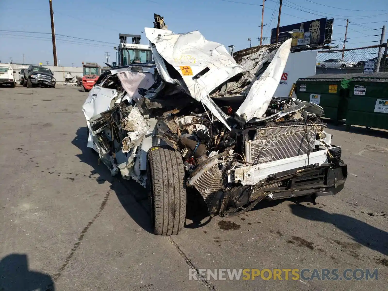 1 Photograph of a damaged car SALYB2EX3LA285718 LAND ROVER RANGEROVER 2020