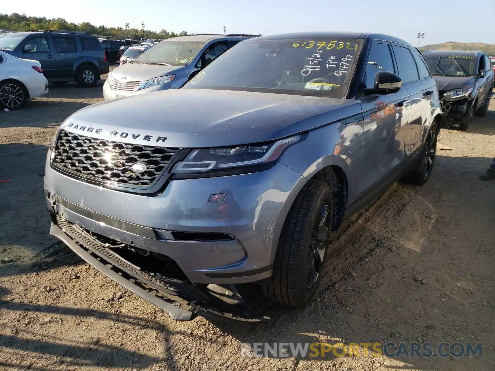 2 Фотография поврежденного автомобиля SALYB2EX4LA294797 LAND ROVER RANGEROVER 2020