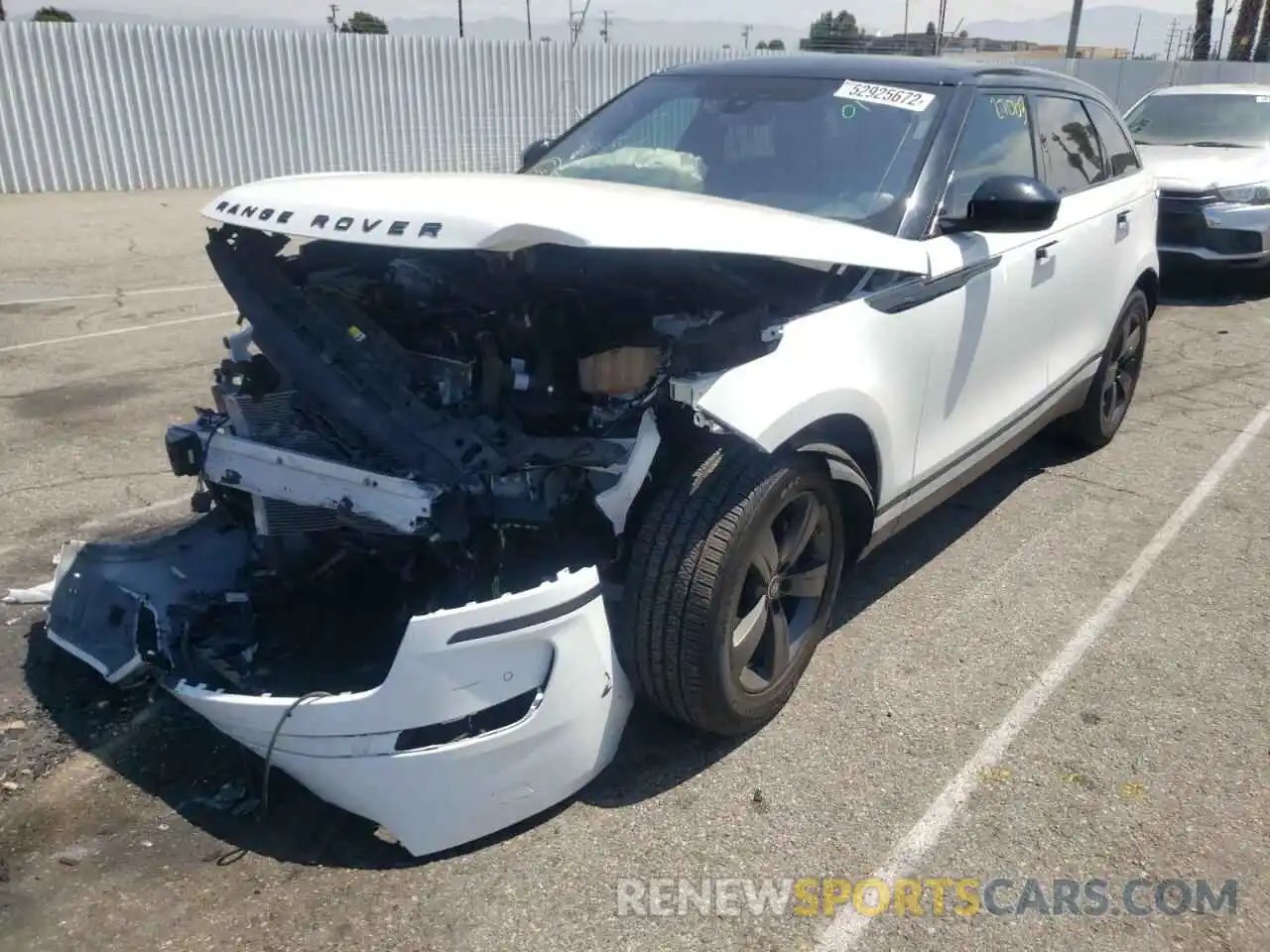 2 Photograph of a damaged car SALYB2EX5LA260108 LAND ROVER RANGEROVER 2020