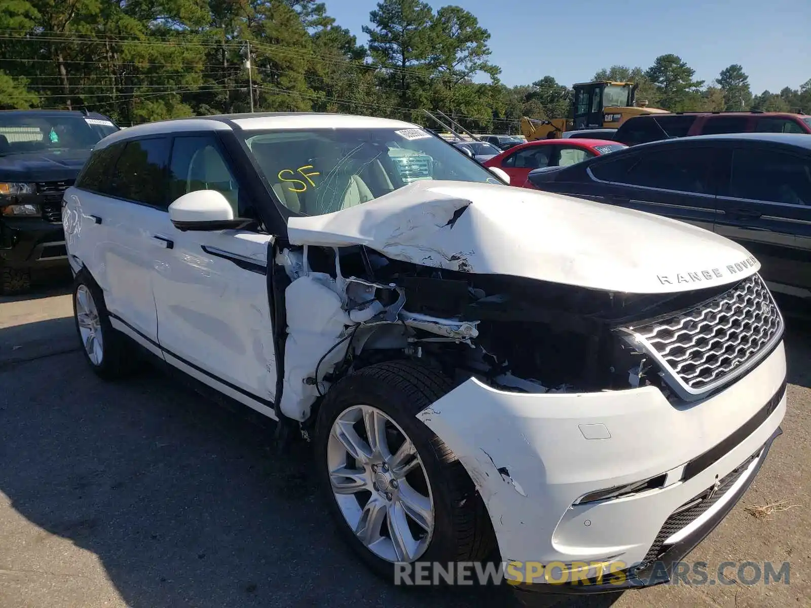 1 Photograph of a damaged car SALYB2EX6LA290184 LAND ROVER RANGEROVER 2020