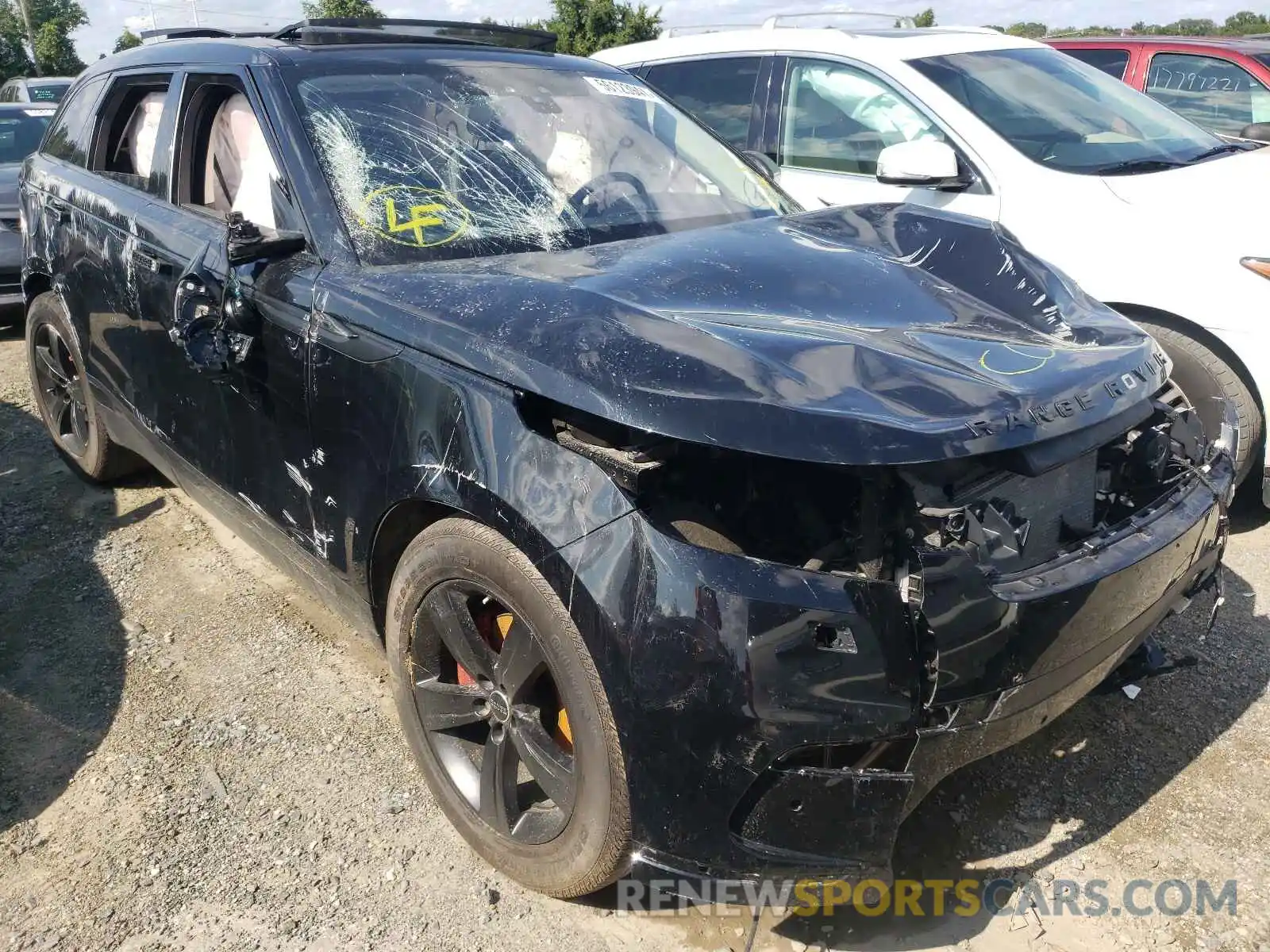 1 Photograph of a damaged car SALYB2EX7LA251233 LAND ROVER RANGEROVER 2020