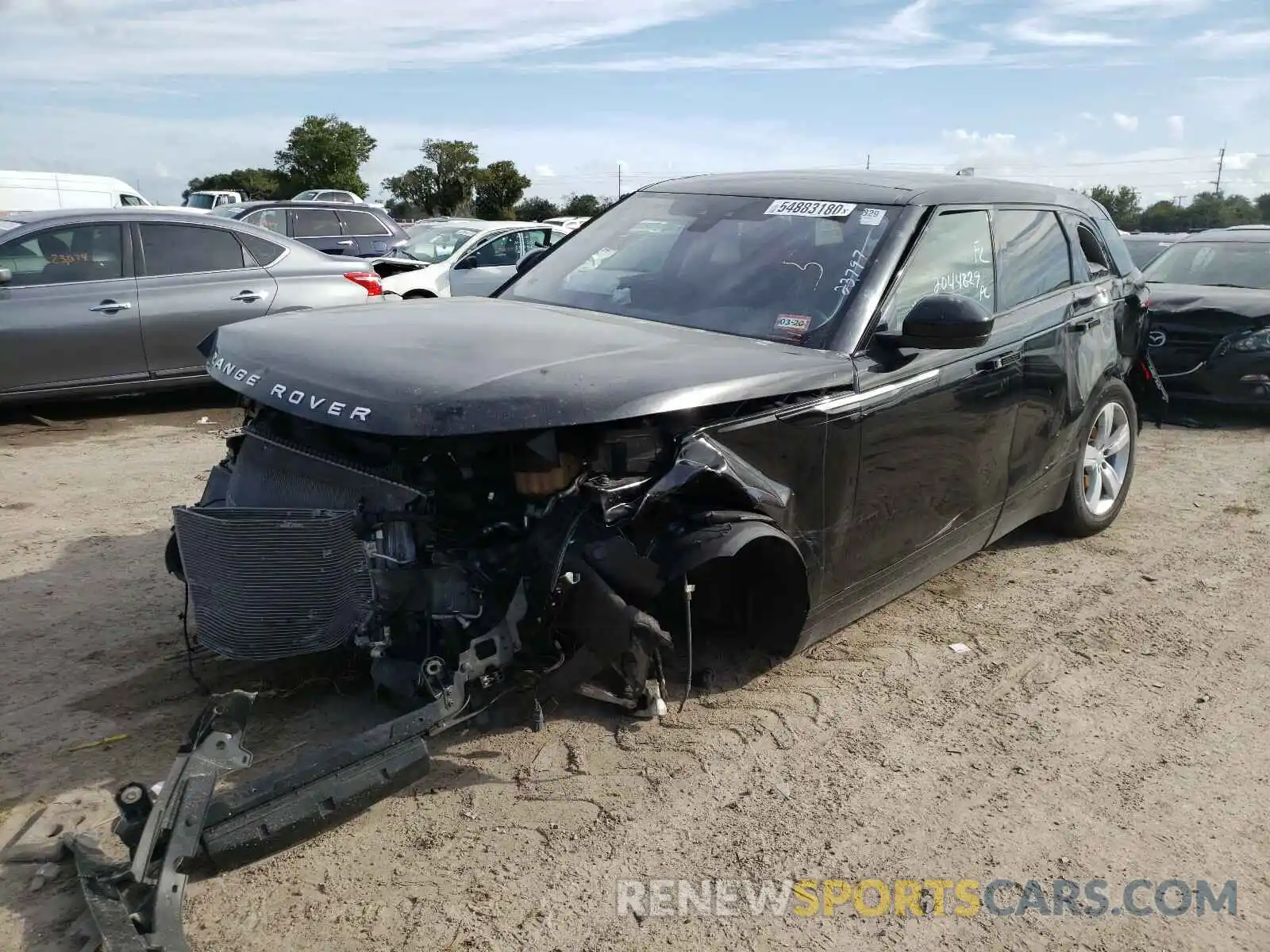 2 Photograph of a damaged car SALYB2EX7LA251815 LAND ROVER RANGEROVER 2020