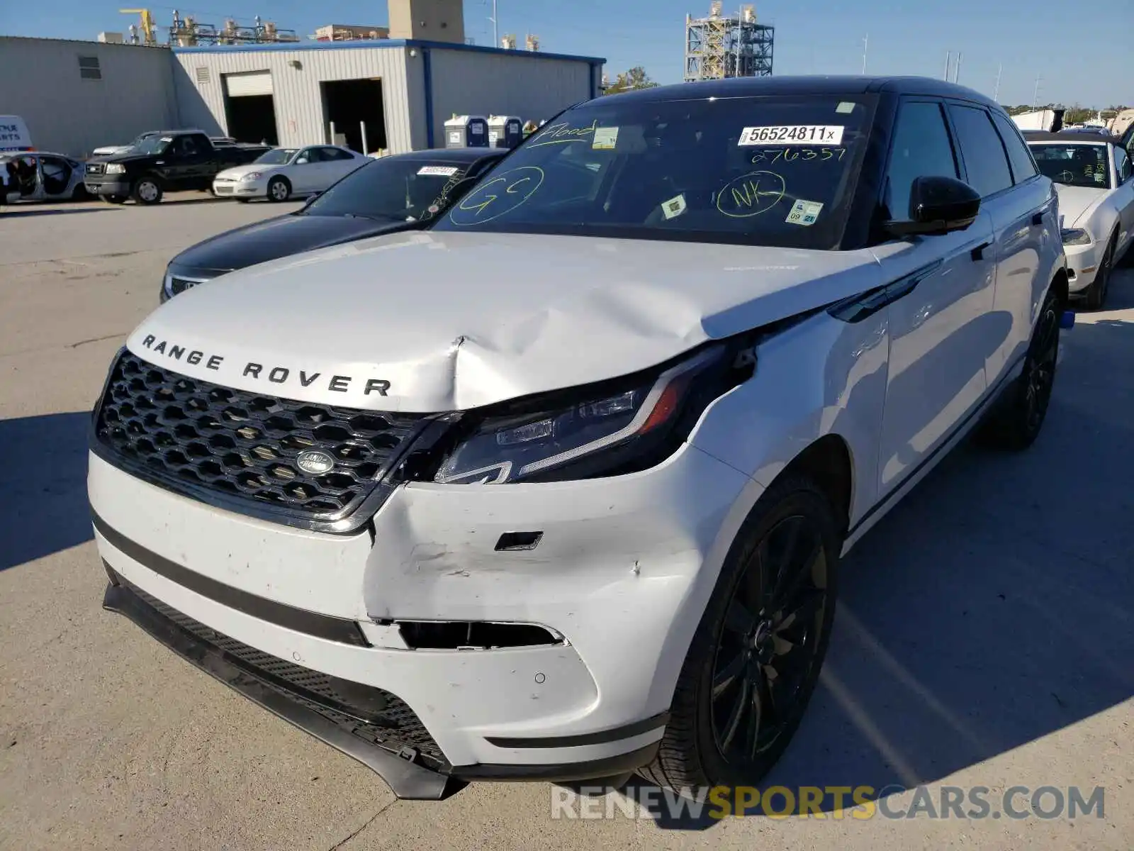 2 Photograph of a damaged car SALYB2EX7LA276357 LAND ROVER RANGEROVER 2020