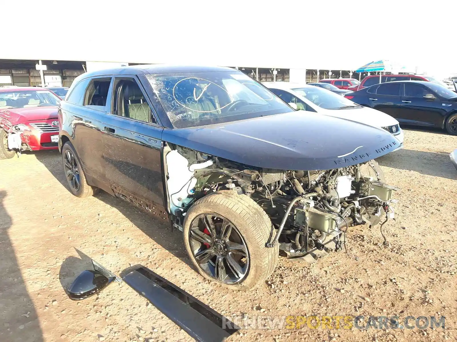 1 Photograph of a damaged car SALYB2EX7LA284927 LAND ROVER RANGEROVER 2020